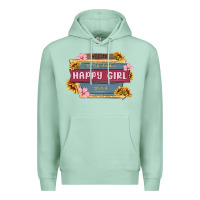 Seafoam welcome to the fabulous happy girl avenue Premium Hoodie - MaliasSmallBusiness