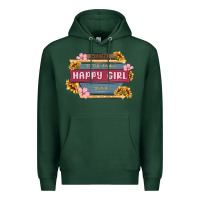 Sports Green welcome to the fabulous happy girl avenue Premium Hoodie - MaliasSmallBusiness