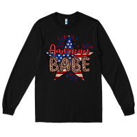 Black American babe Long Sleeve Tee - Neo Western