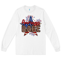 White American babe Long Sleeve Tee - Neo Western