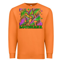 Carrot mardi gras louisiana fleur de lis Premium Sweatshirt - Jasminsmagicworld