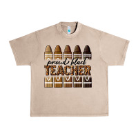 French Oak proud black teacher Urban Heavy Tee - texasbilliewilder