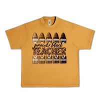 Peanut Butter proud black teacher Urban Heavy Tee - texasbilliewilder