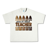 Proud Black Teacher Urban Heavy Tee | Teevron