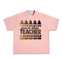 Salmon proud black teacher Urban Heavy Tee - texasbilliewilder