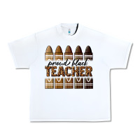White proud black teacher Urban Heavy Tee - texasbilliewilder
