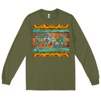 Army Green made to worship tumbler Long Sleeve Tee - HRA Design Shop