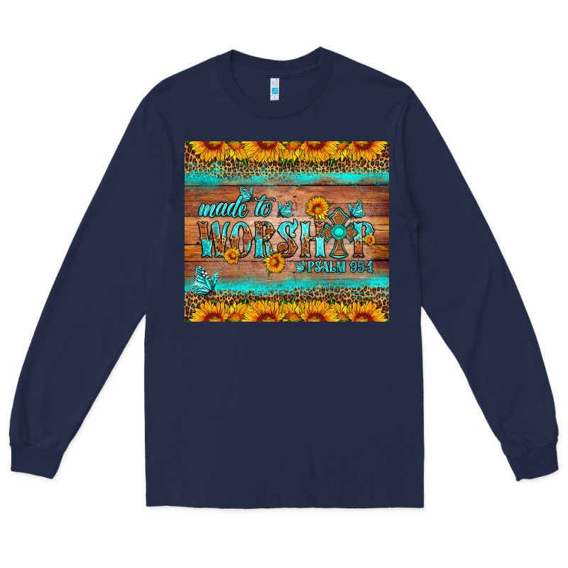 Made To Worship Tumbler Long Sleeve Tee by HRA Design Shop | Teevron