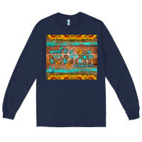 Navy made to worship tumbler Long Sleeve Tee - HRA Design Shop