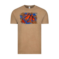 Basketball Background Vintage Tee | Teevron