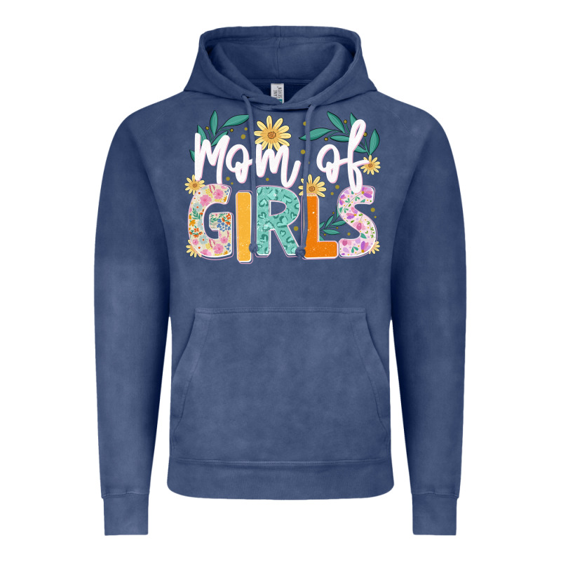 Mom Of Girls Vintage Hoodie by JahusDesignShop | Teevron