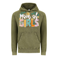 Vintage Olive mom of girls Vintage Hoodie - JahusDesignShop