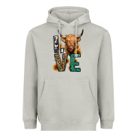 Moon Dust love long haired cow Heavyweight Hoodie - Jasminsmagicworld