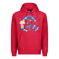 Cardinal nurse life Premium Hoodie - MaliasSmallBusiness