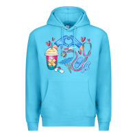 Ocean Blue nurse life Premium Hoodie - MaliasSmallBusiness