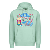 Seafoam nurse life Premium Hoodie - MaliasSmallBusiness