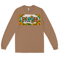 Toasted Coconut faith cross and sunflower license plate Long Sleeve Tee - HRA Design Shop