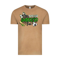 Vintage Camel little sister biggest fan soccer Vintage Tee - Zillion Design Studio