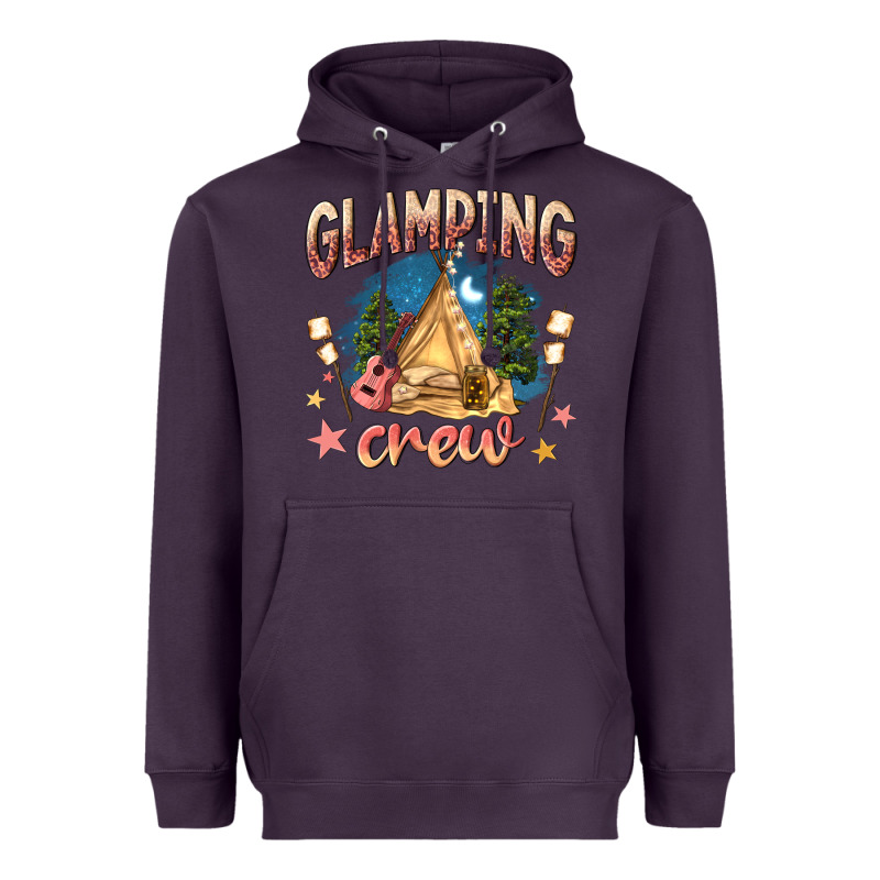 Glamping Crew Heavyweight Hoodie by NancyCooperArtShop | Teevron