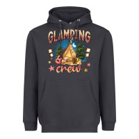 Smoke glamping crew Heavyweight Hoodie - NancyCooperArtShop