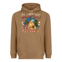 Toasted Coconut glamping crew Heavyweight Hoodie - NancyCooperArtShop