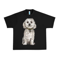 Black bichon frise dog Urban Heavy Tee - BarkalooDesign
