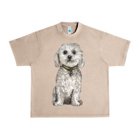 French Oak bichon frise dog Urban Heavy Tee - BarkalooDesign