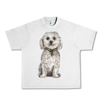 Lunar Rock bichon frise dog Urban Heavy Tee - BarkalooDesign