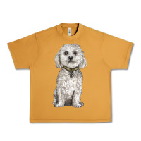 Peanut Butter bichon frise dog Urban Heavy Tee - BarkalooDesign