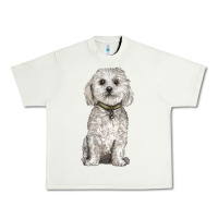 Pistachio bichon frise dog Urban Heavy Tee - BarkalooDesign