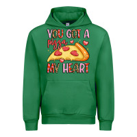 Emerald you got a pizza my heart Urban Hoodie - LillyAllenDesigns