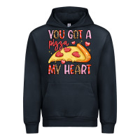 Navy you got a pizza my heart Urban Hoodie - LillyAllenDesigns
