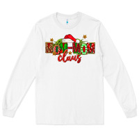 White christmas mom mom claus Long Sleeve Tee - FaDigitalArtStudio