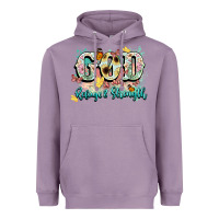 Lavender god is my refugee and strength Heavyweight Hoodie - NancyCooperArtShop