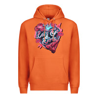 Carrot lets go girls pink Premium Hoodie - NancyCooperArtShop
