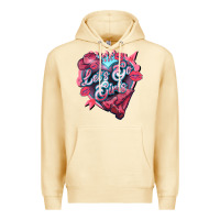 Pina Colada lets go girls pink Premium Hoodie - NancyCooperArtShop