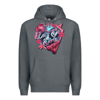 Rock lets go girls pink Premium Hoodie - NancyCooperArtShop
