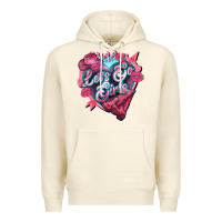Sandshell lets go girls pink Premium Hoodie - NancyCooperArtShop