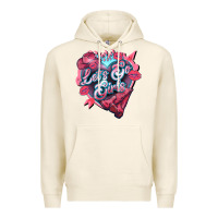 Tofu lets go girls pink Premium Hoodie - NancyCooperArtShop