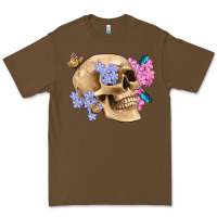 Cacao skull flora butterfly Premium Tee - Artiststas