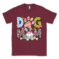 Burgundy Easter Dog Mom Easter Day Classic Tee - Neo Western