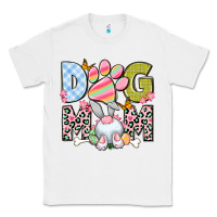 White Easter Dog Mom Easter Day Classic Tee - Neo Western
