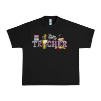 Black race with teacher Urban Heavy Tee - texasbilliewilder