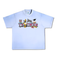 Grape Ice race with teacher Urban Heavy Tee - texasbilliewilder