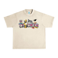 Sandshell race with teacher Urban Heavy Tee - texasbilliewilder