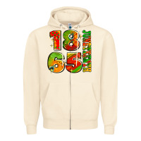 Sandshell 1865 juneteenth Zipper Hoodie - AdoDesignShop