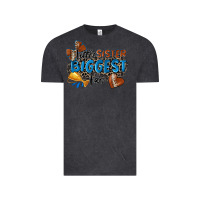 Vintage Black little sister biggest fan football Vintage Tee - Zillion Design Studio