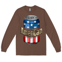 Chestnut American 4th of July Long Sleeve Tee - CowGirlArtShop