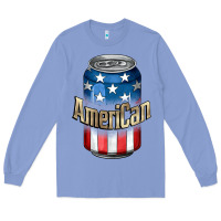 Colony Blue American 4th of July Long Sleeve Tee - CowGirlArtShop