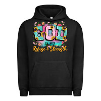 Pigment Black god is my refuge and strength Urban Hoodie - LillyAllenDesigns